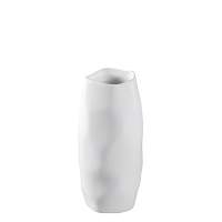 Vase Rivello Keramik 10x10x20cm weiß glasiert, 6 Stück