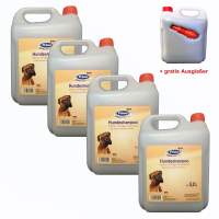 Hundeshampoo Glanz- & Körperpflege intensiv / sensitiv 4 x 5,0 Liter